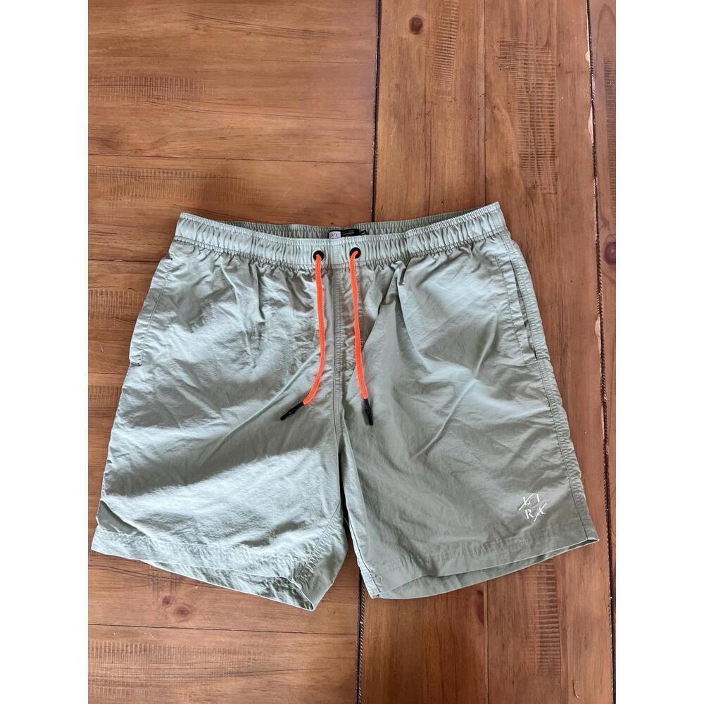 Lira CRTV SCTY Men’s XL Mint Green Elastic Waist Casual Athletic Shirts